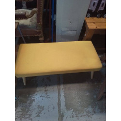BANC TISSUS JAUNE 