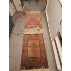 TAPIS TON ROSE LA PIECE