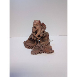 LOT STATUETTE ASIATIQUE EN...