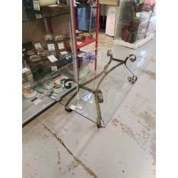 TABLE BASSE METAL PLATEAU...