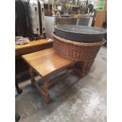 TABLE BASSE CHENE 