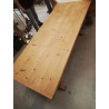 TABLE EN PIN MASSIF STYLE SAVOYARD 