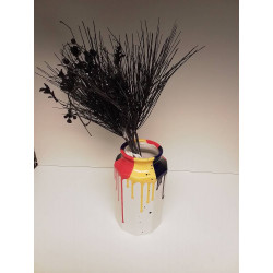 VASE GILDE + DÉCORATION 