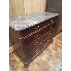 COMMODE 5 TIROIRS PLATEAU...