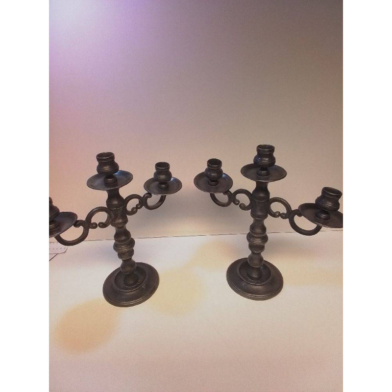 PAIRE DE CHANDELIERS 