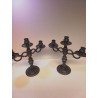 PAIRE DE CHANDELIERS 