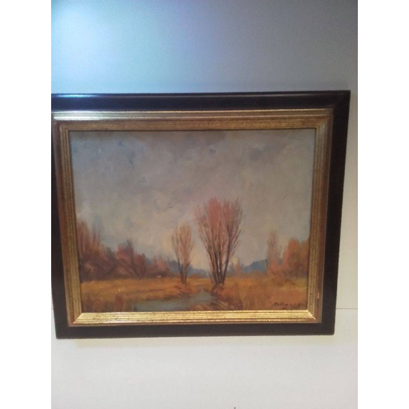 HUILE SUR PANNEAU THILMANY 