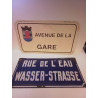 PLAQUE DIVERS LUXEMBOURG 