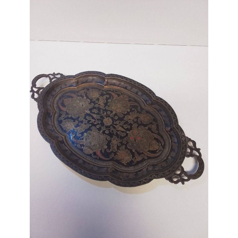 PLATEAU METAL ANCIEN 