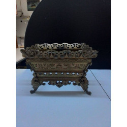 JARDINIERE EN LAITON PM