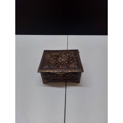 BOITE LAITON FLEURS PM