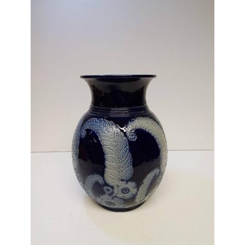 VASE CERAMIQUE BLEU