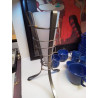 VASE METAL ET VERRE 