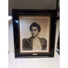 DESSIN FUSAIN JEUNE FEMME XIX E A.TIELENS