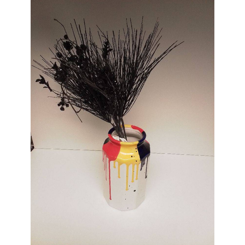 VASE GILDE + DÉCORATION 