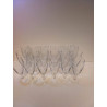 LOT DE 6 FLUTES A CHAMPAGNE 