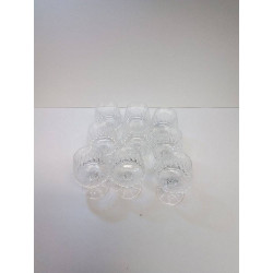LOT VERRES A COGNAC CRISTAL