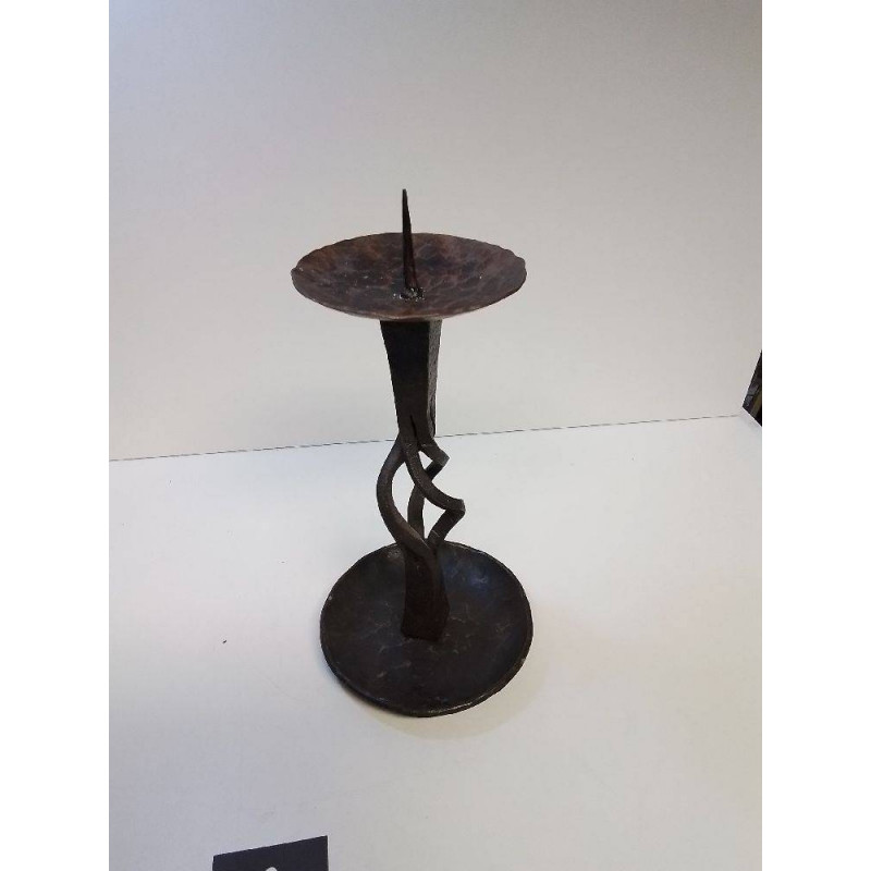 PIQUE CIERGE METAL FER FORGE PM
