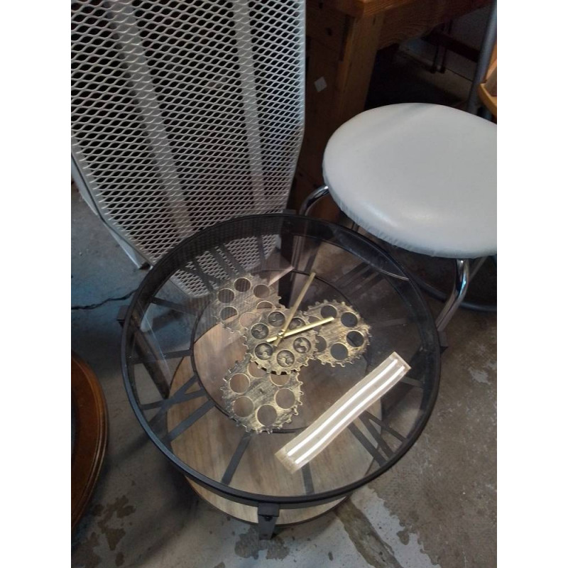 TABLE BASSE HORLOGE 