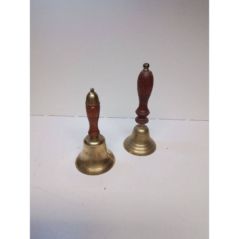 CLOCHE LAITON ET BOIS LA,PIECE