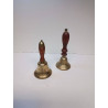 CLOCHE LAITON ET BOIS LA,PIECE