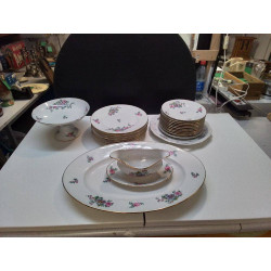 SERVICE LIMOGES FLEUR