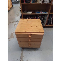 CAISSON DE BUREAU 3 TIROIRS 