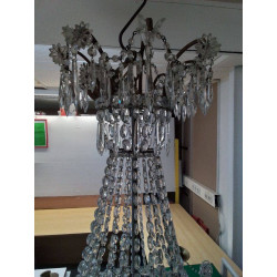 LUSTRE MONTGOLFIERE CRISTAL 