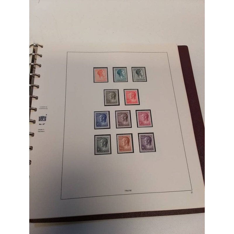 ALBUM TIMBRES LUXEMBOURGEOIS 