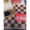 SET ÉCHIQUIER PLUS TAPIS 