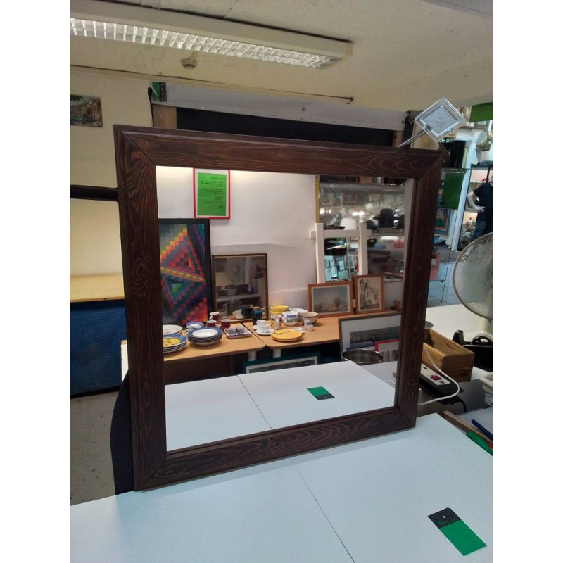 MIROIR ENCADREMENT BOIS 