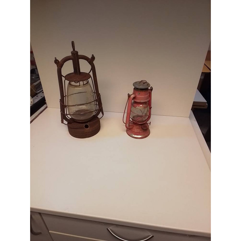 LAMPE A HUILE VINTAGE