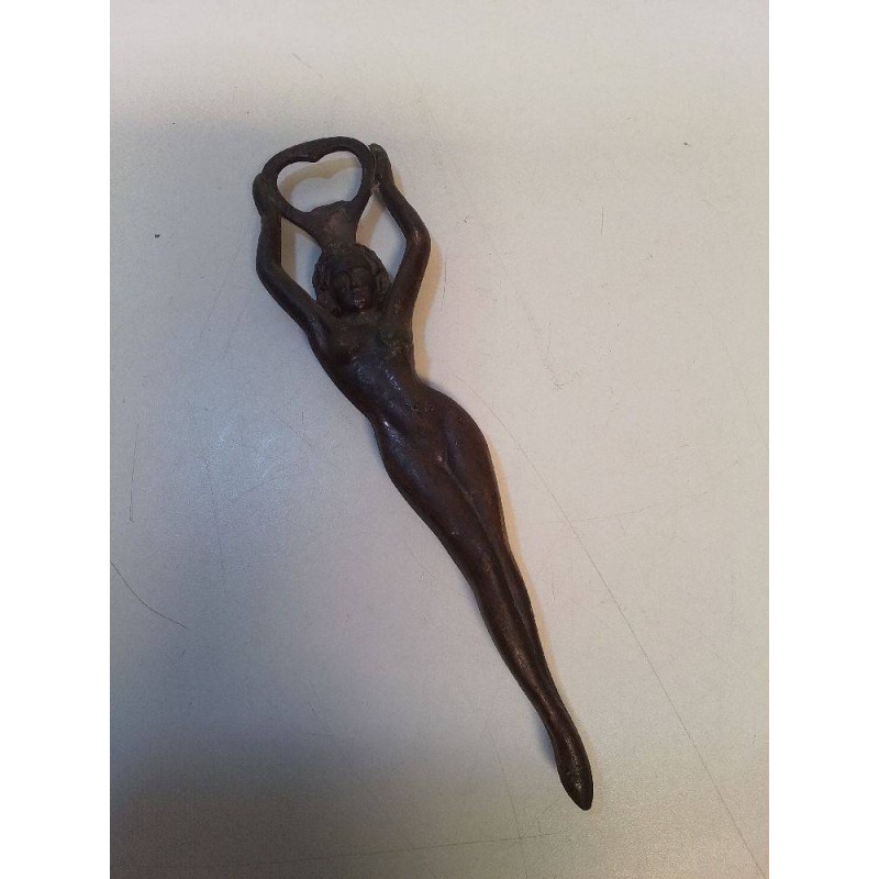 DÉCAPSULEUR BRONZE FEMME NUE 
