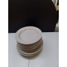 LOT DE VAISSELLES BEIGE 