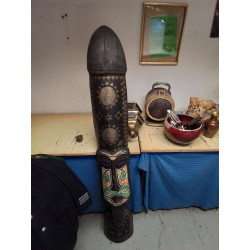 SCULPTURE EN BOIS STYLE...
