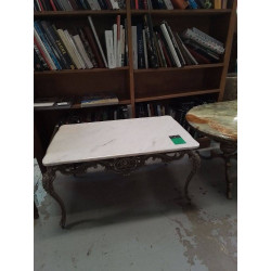TABLE BASSE MARBRE BLANC...