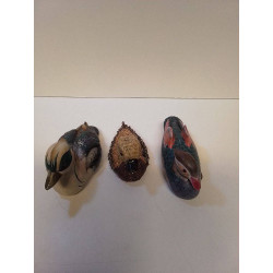 LOT DE 3 CANARDS 