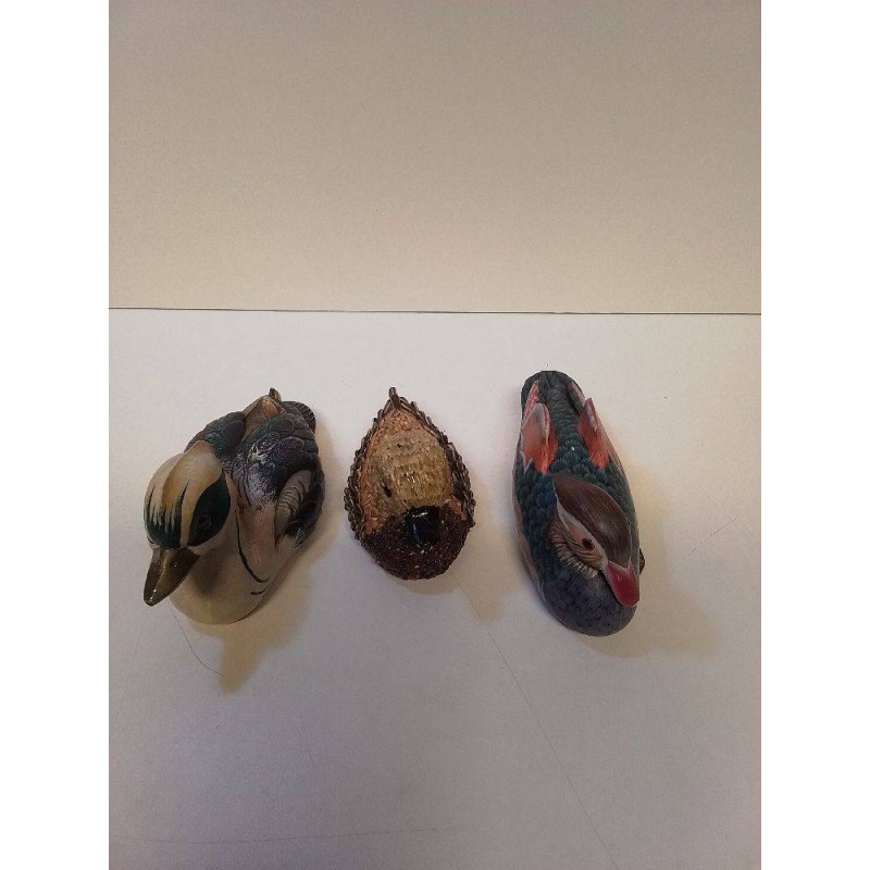 LOT DE 3 CANARDS 
