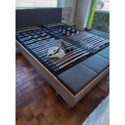 LIT MODERNE AVEC SOMMIER ELECTRIQUE DAVILAINE 180X200