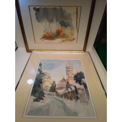 AQUARELLE LUXEMBOURGEOISE...