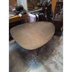 TABLE BASSE  METAL 