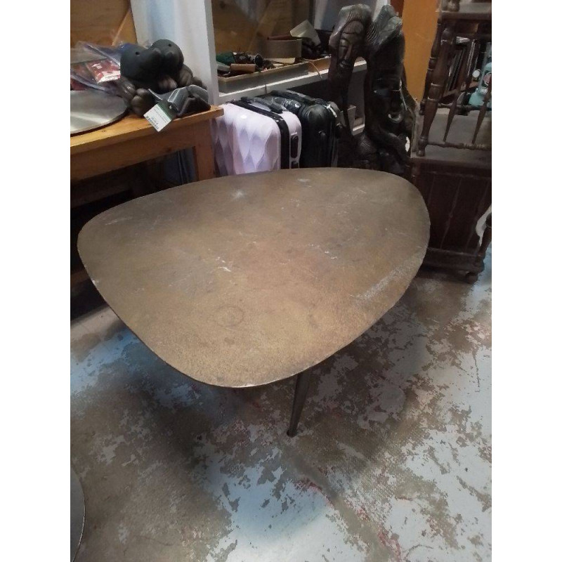 TABLE BASSE  METAL 