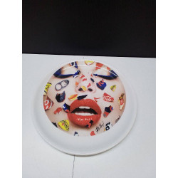 PLAT POP ART VILLEROY ET BOCH 