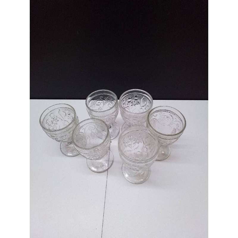 LOT DE 6 VERRES 