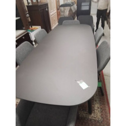 TABLE IKEA GRISE