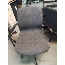 CHAISE DE BUREAU GRISE 