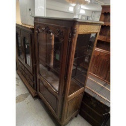 VITRINE BOIS MASSIF 