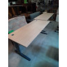 BUREAU MODERNE PIED METAL