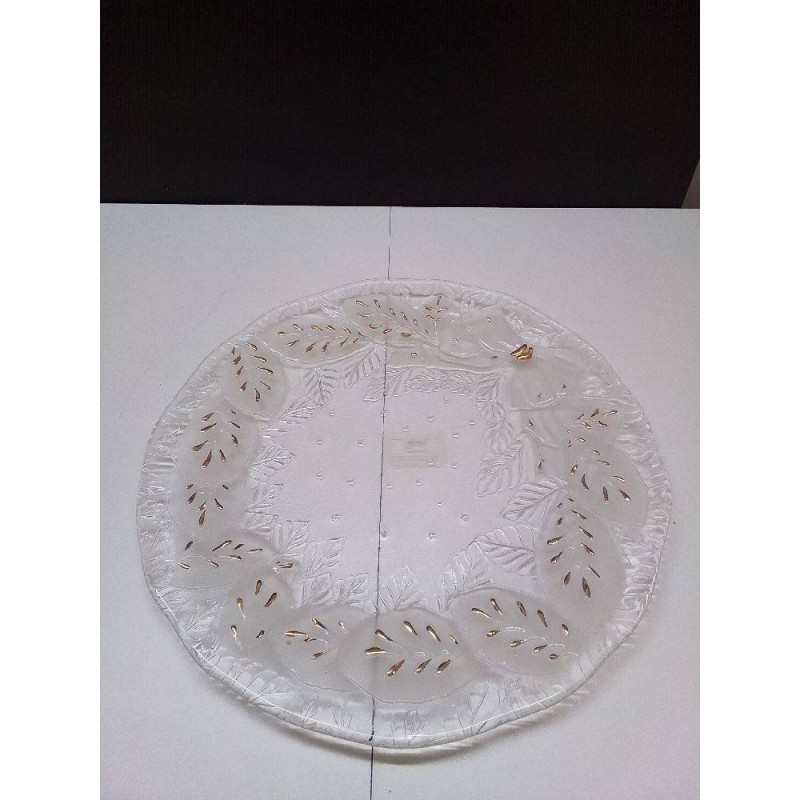 PLAT EN VERRE ITALIEN 