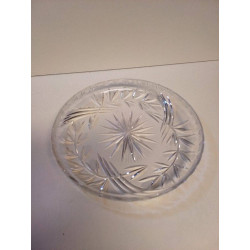ASSIETTE EN VERRE 